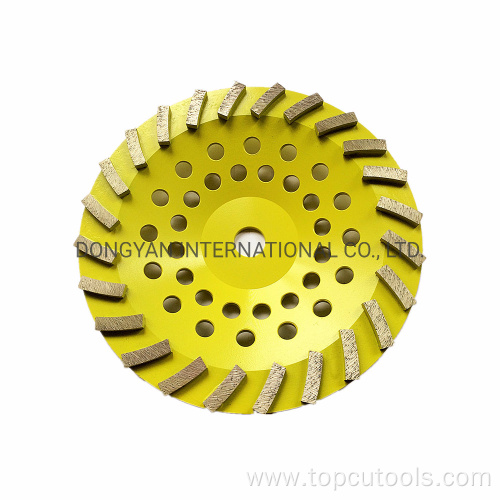 Diamond Turbo Cup Grinding Wheel for Grinding Concrete